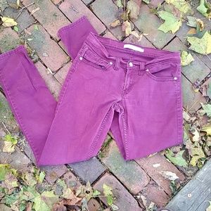 Levi's Maroon Jeans